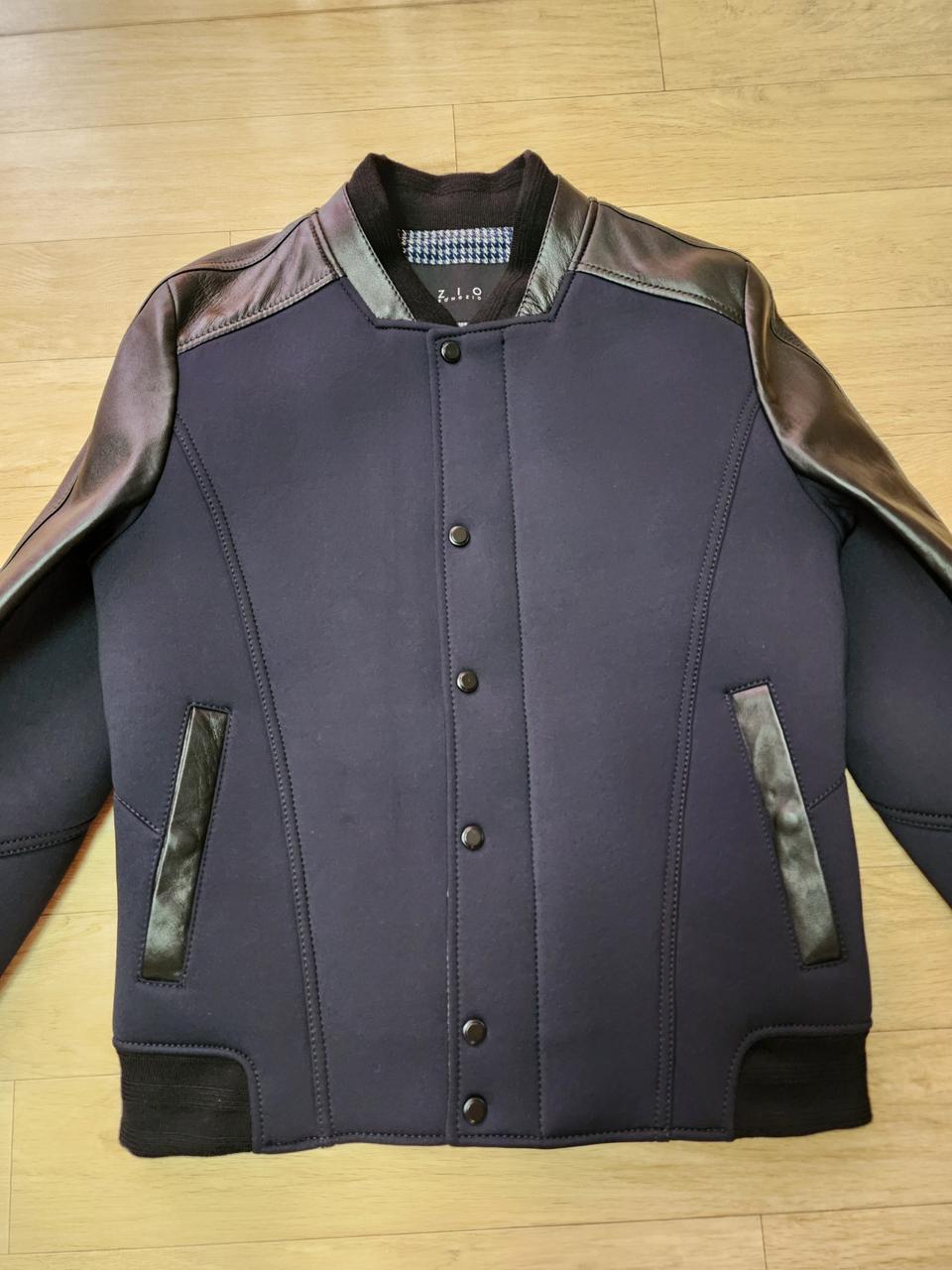 송지오 블루종 양가죽 자켓