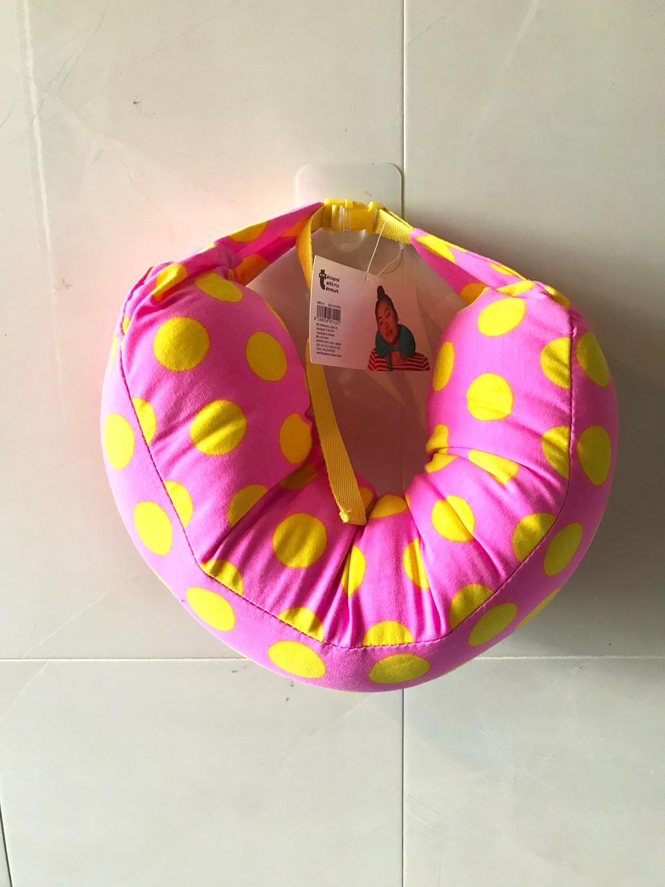 플라잉타이거 핑크 땡땡 목베개