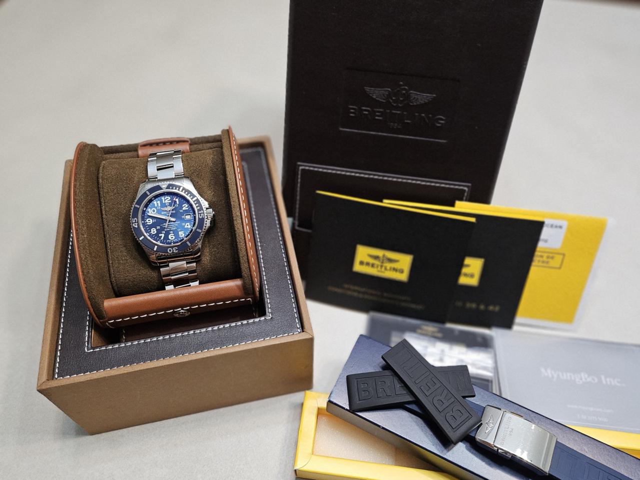 브라이틀링 슈퍼오션2 42mm 청판 판매