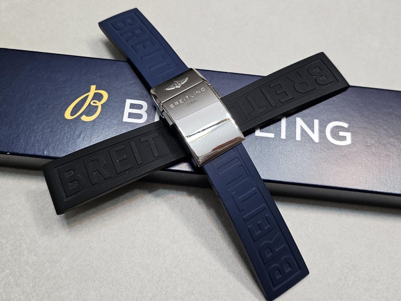 브라이틀링 레터링 러버밴드 2종 디버클 20-18mm 판매