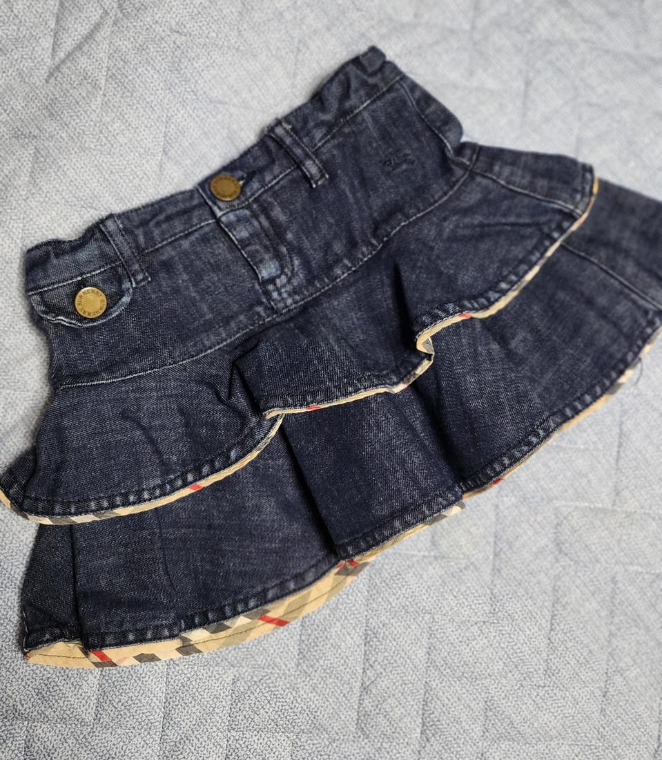 버버리키즈 치마 정품