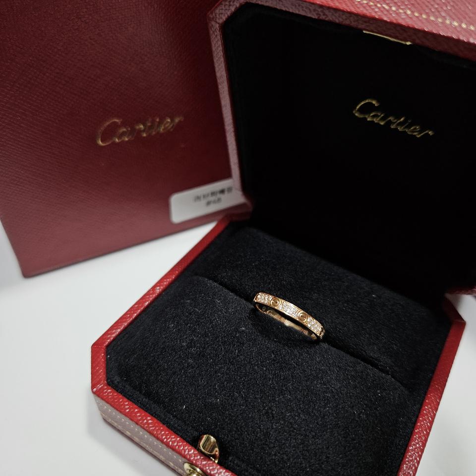 [정품] 까르띠에 풀파베 러브링