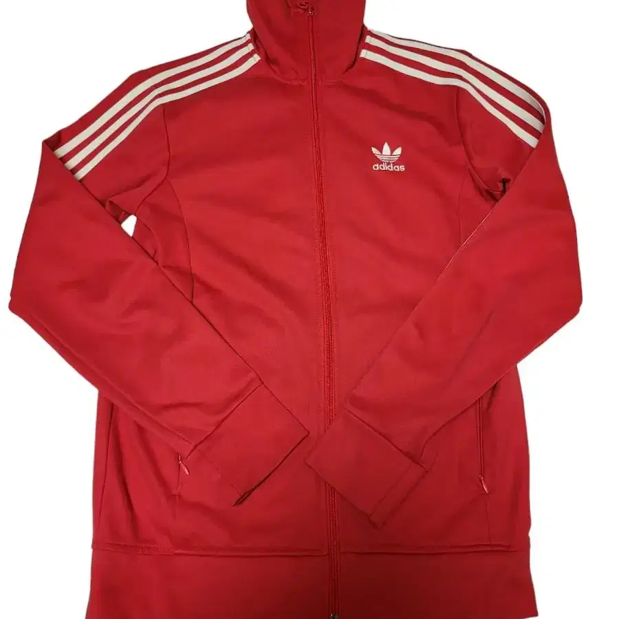아디다스 유로파 파이어버드 트랙탑 레드+흰져지 95