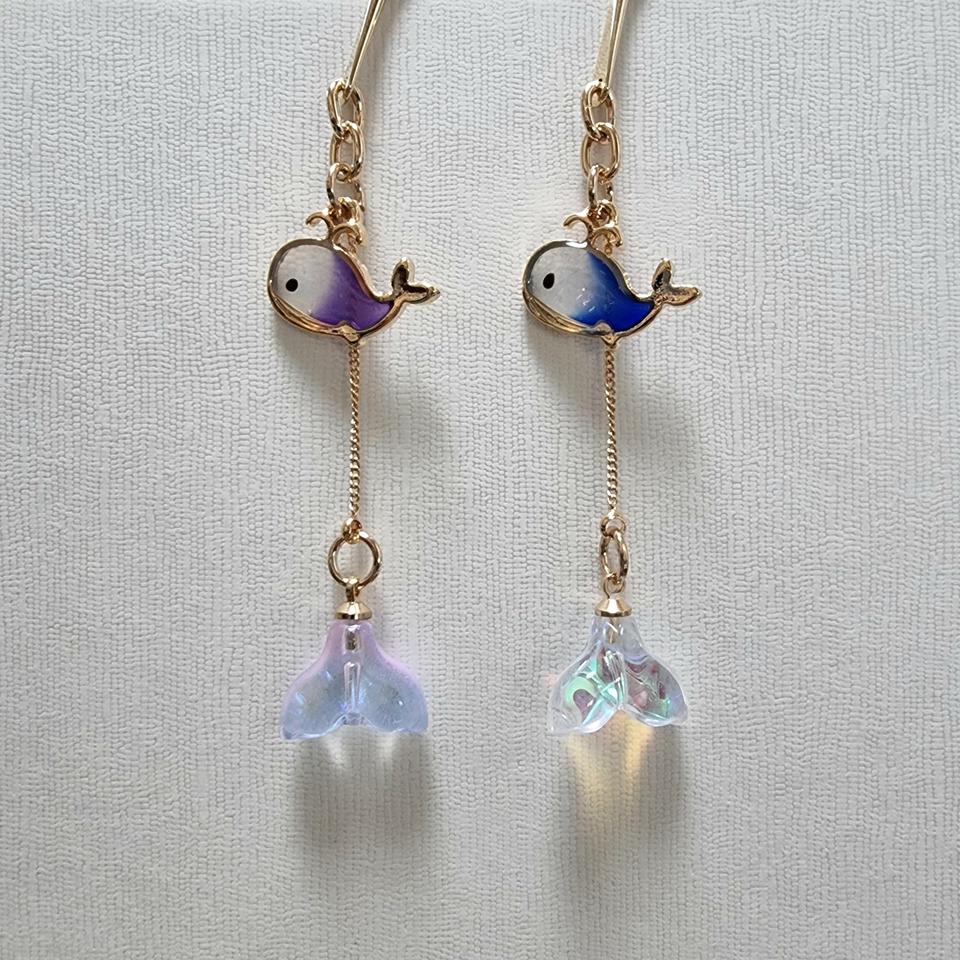 돌고래 레진 책갈피