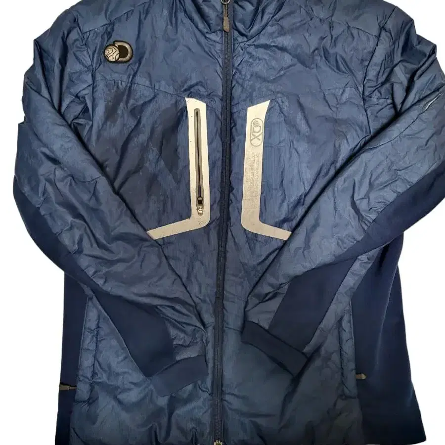 디스커버리 경량패딩 네이비 100