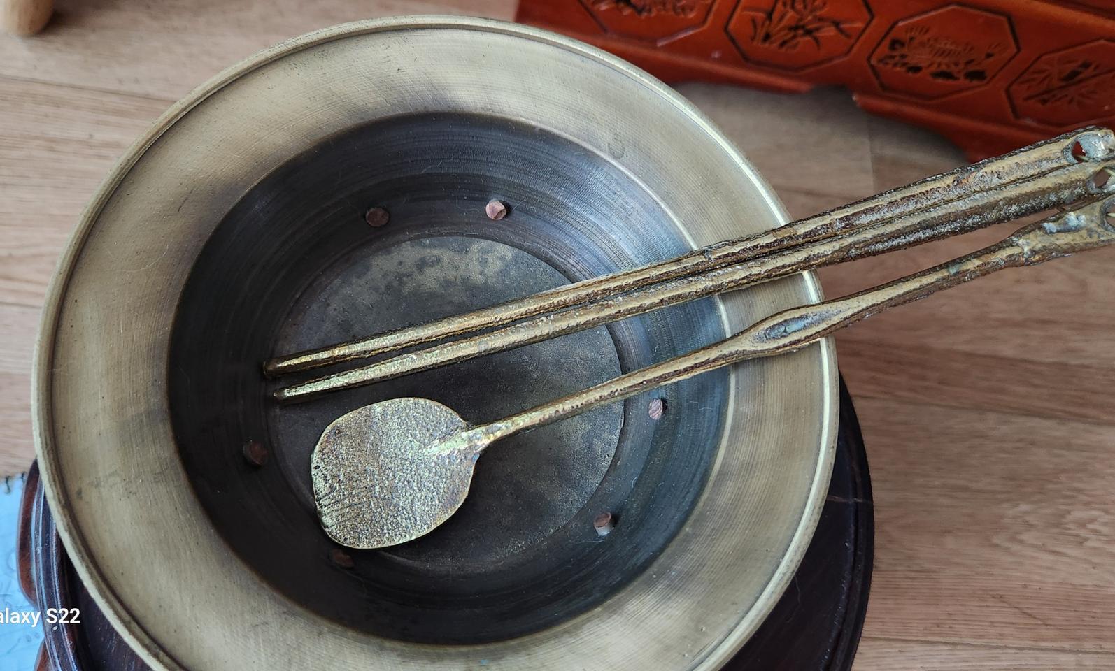 미니 놋쇠 화로