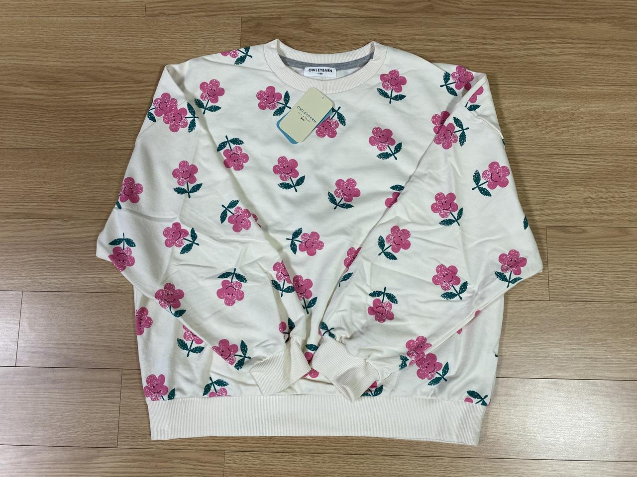 퍼프소매 맨투맨 150