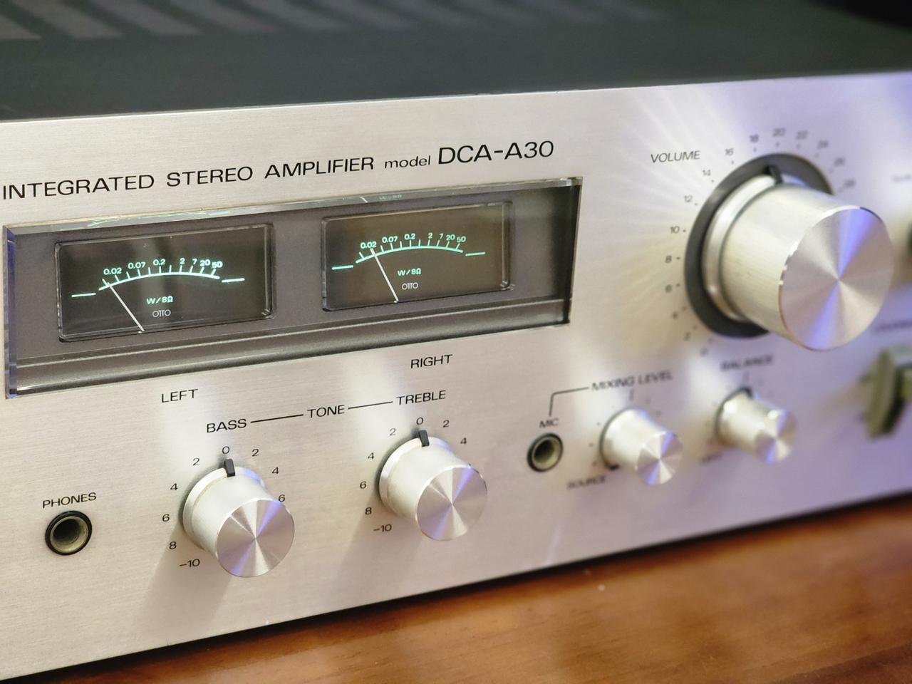 산요 빈티지 앰프