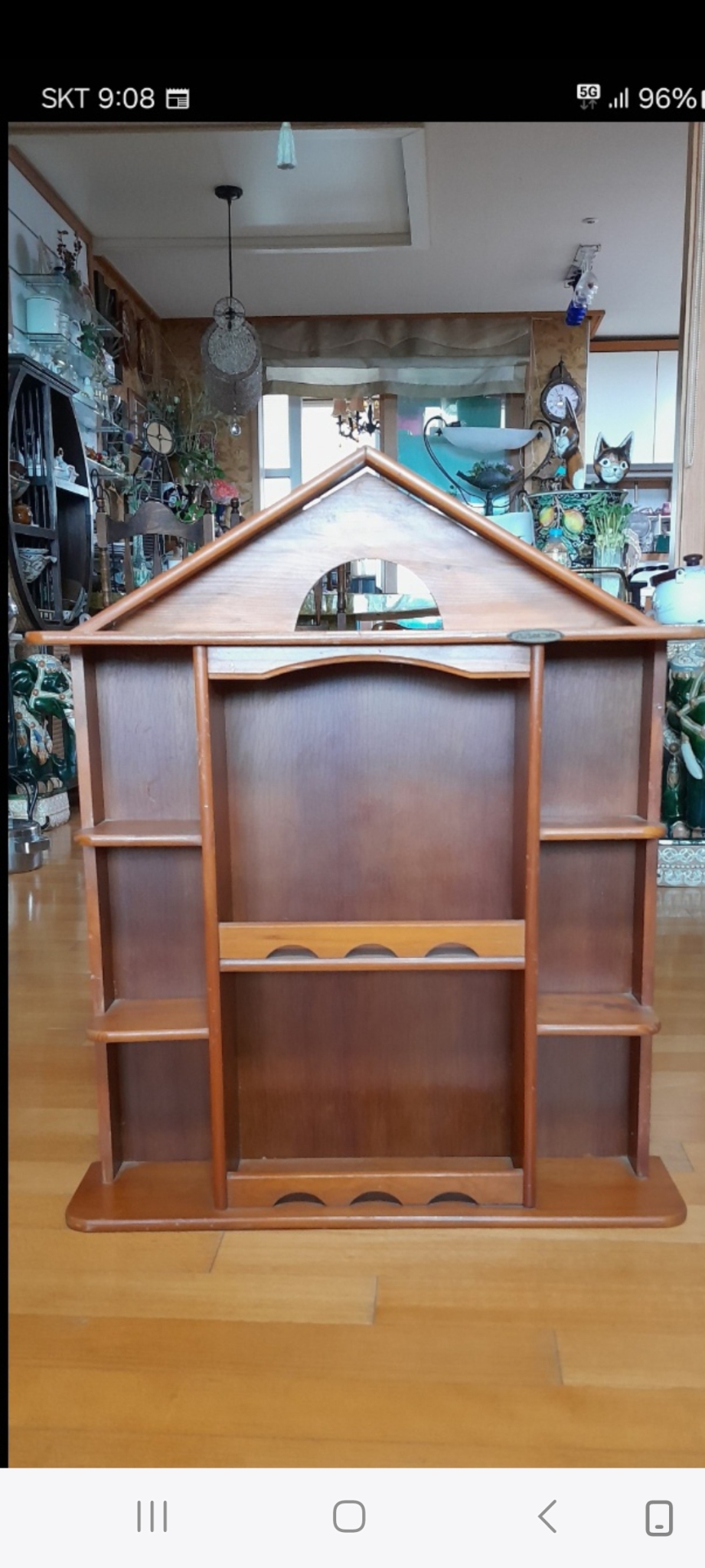 상태좋은 원목선반