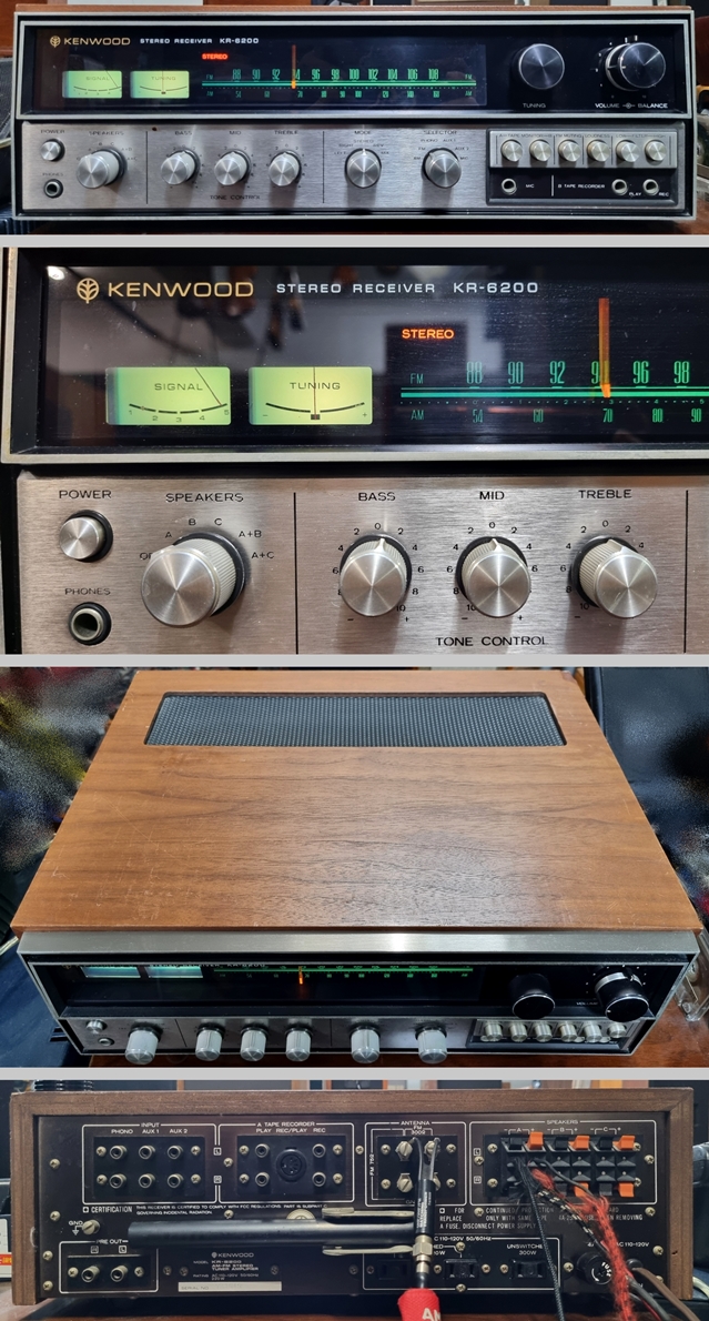 KENWOOD KR-6200 녹턴형 리시버