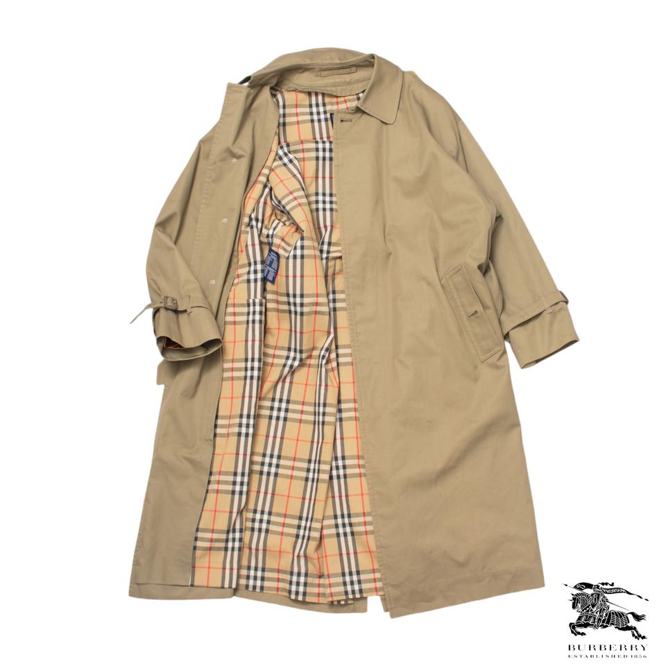 수입 빈티지 구제 버버리 오버핏 벨티드 트렌치 코트