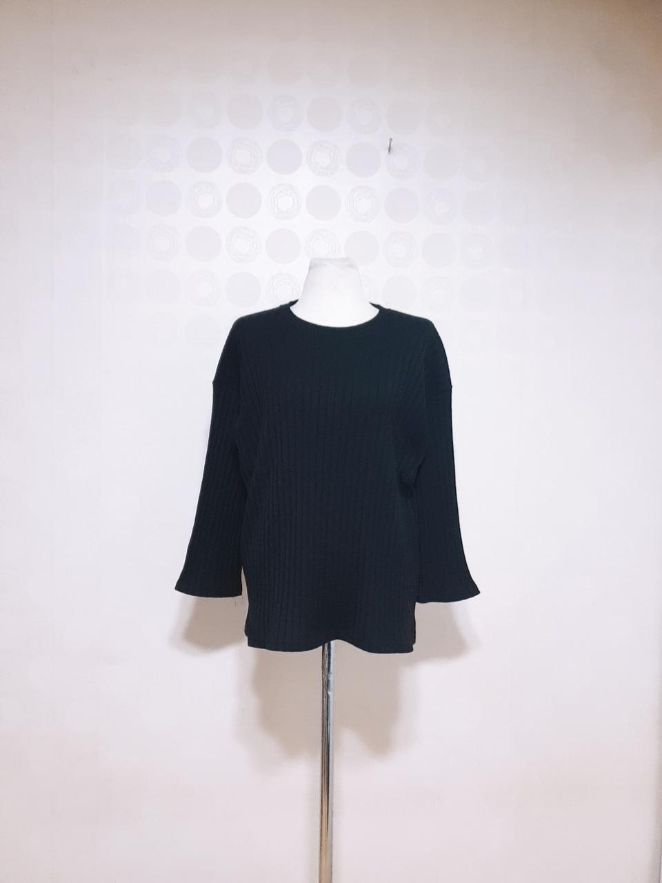 M/블랙티셔츠66/골지티셔츠66/티셔츠66/긴팔티