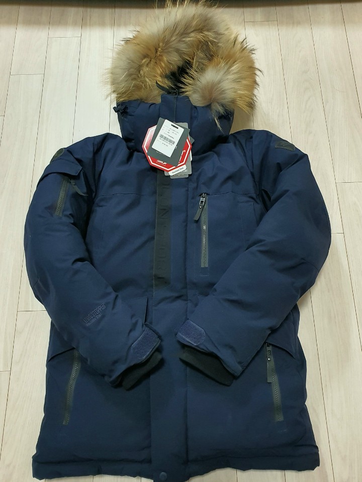 히말라야 코오롱 안타티카 패딩 자켓 잉크 95 M