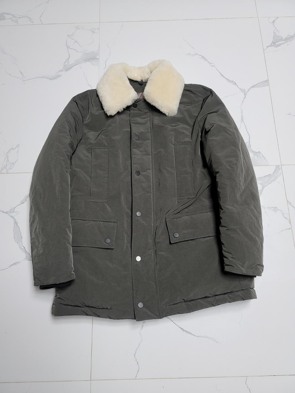 코오롱 에피그램 양털 구스다운 패딩 자켓 95 S