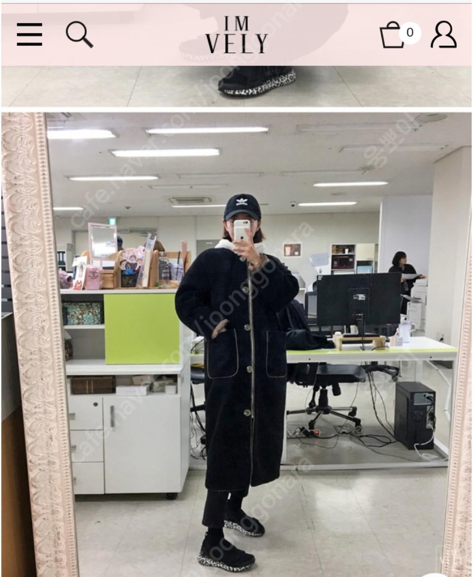 임블리 롱 뽀글이 점퍼