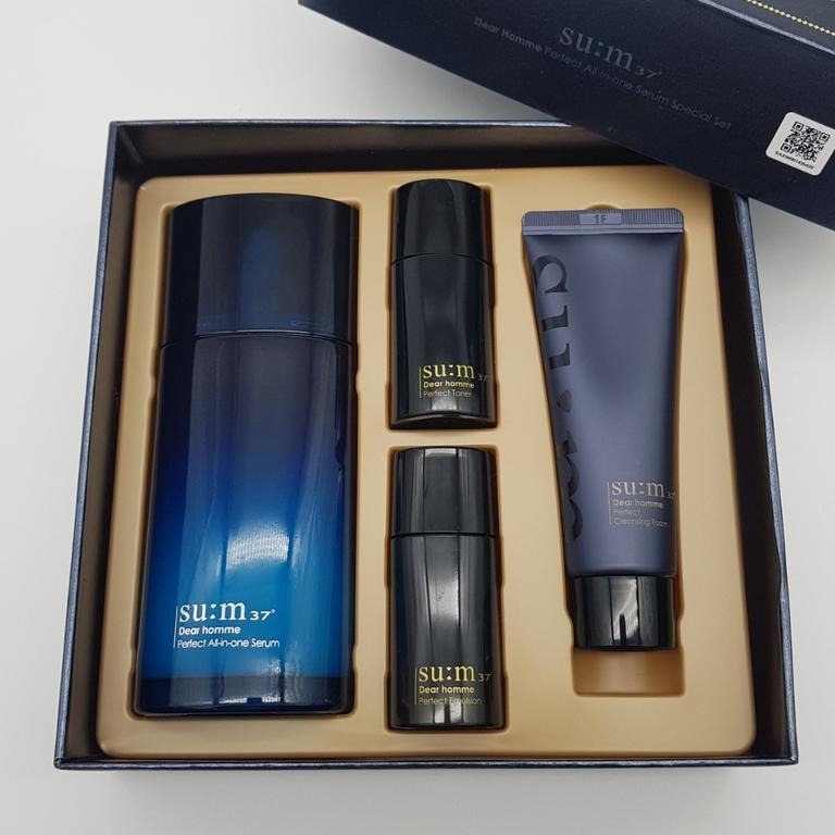 숨37 남성올인원 화장품 (스킨로션에센스기능한번에 )