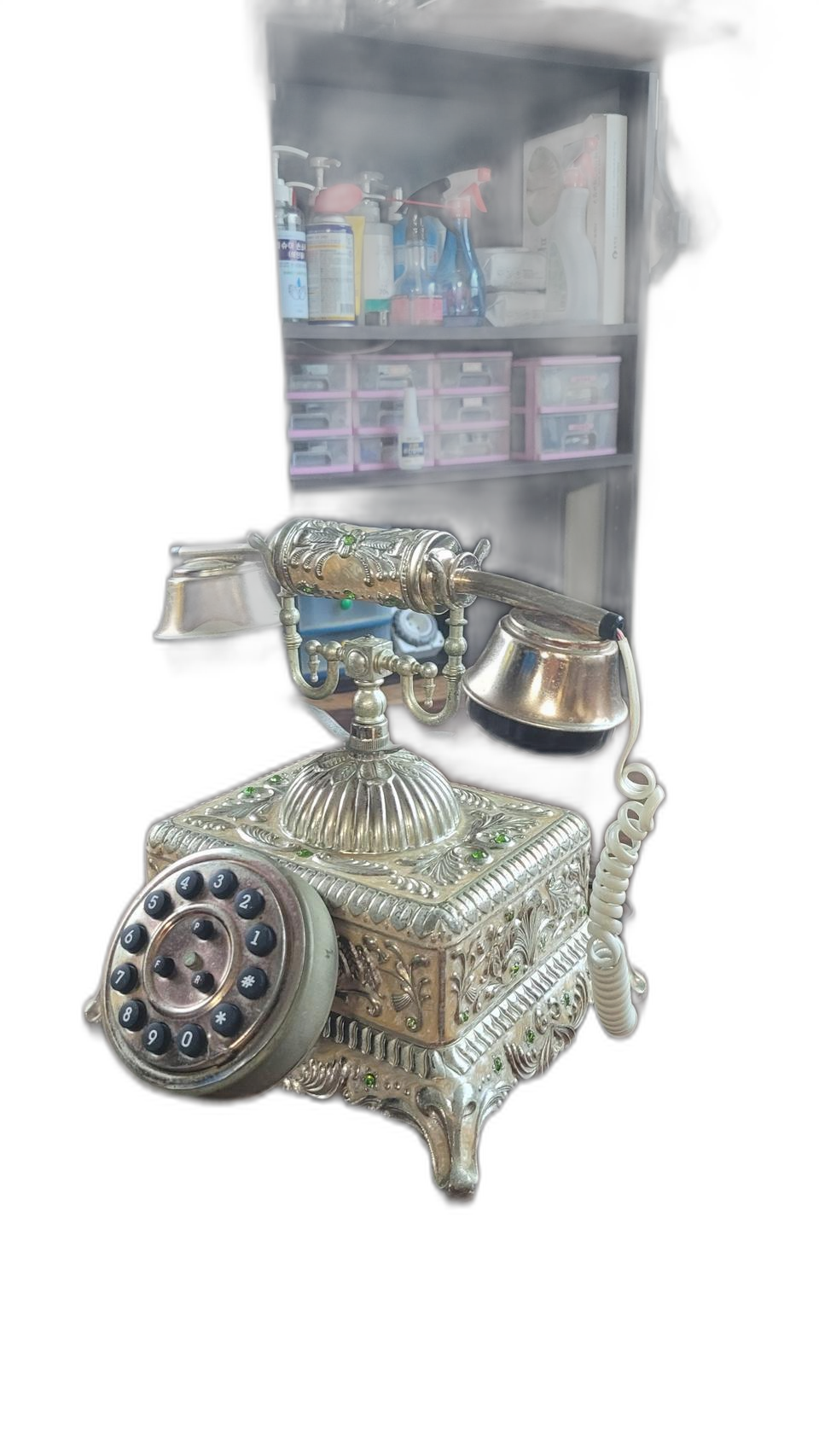 앤틱 전화기 >>> 인테리어소품, 실사용?