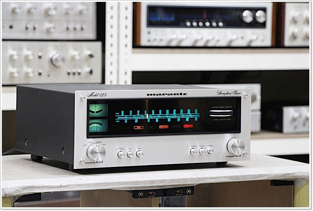마란츠(MARANTZ) A급 블루턴형 고급 아날로그 튜너 모델 125