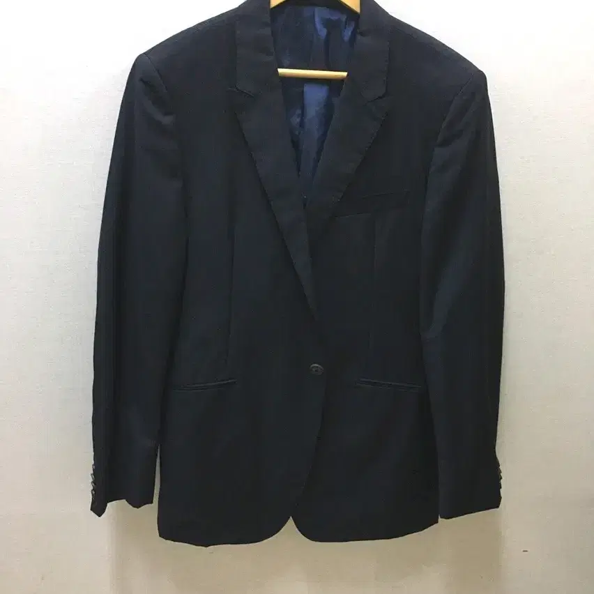 타임 정품 네이비 춘추용 정장자켓 50사이즈(남성100호)
