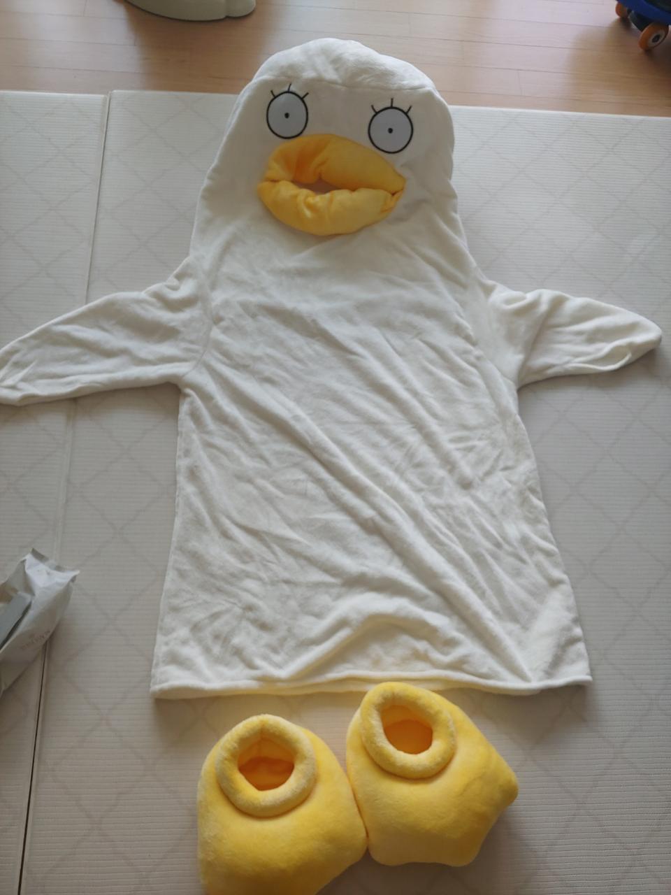 오리잠옷.졸업사진캐릭터