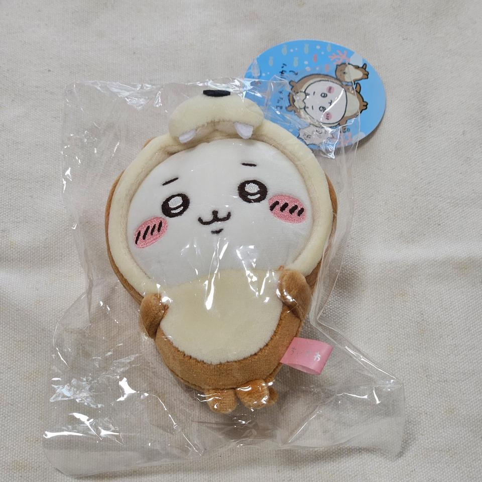 나가노 먼작귀 수족관 치이카와 수달 마스코트 홀더 인형 키링