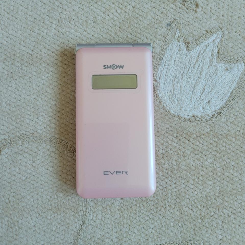EVER W530 오디션폰 핑크 소장폰