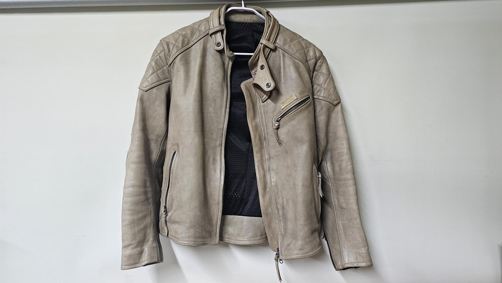 소가죽 바이크자켓 팝니다