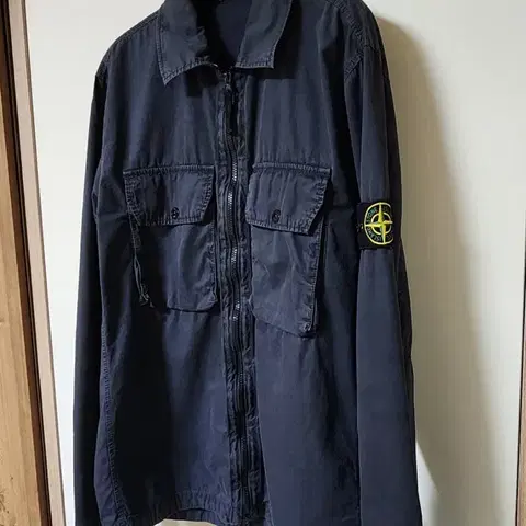 [M]새상품급 21fw 스톤아일랜드 올드이펙트 투포켓 오버셔츠