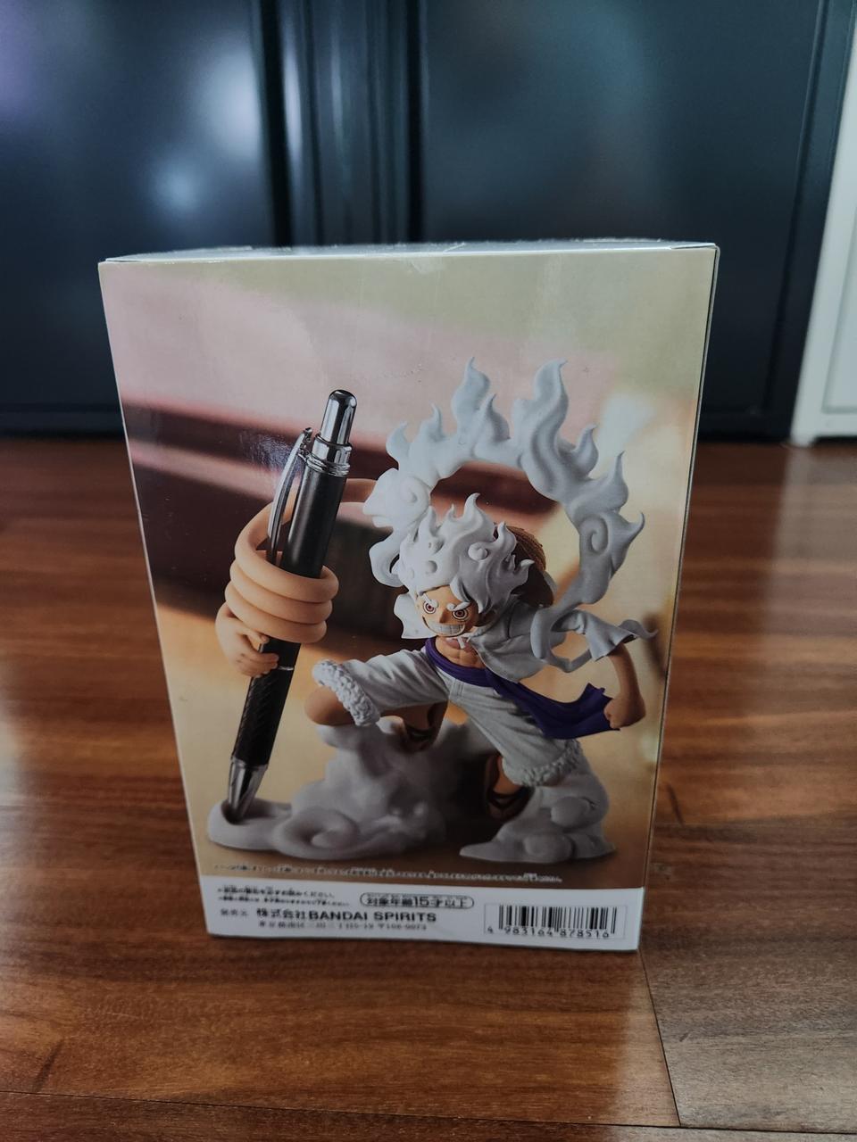 원피스 기어5 니카 루피 펜홀더 피규어