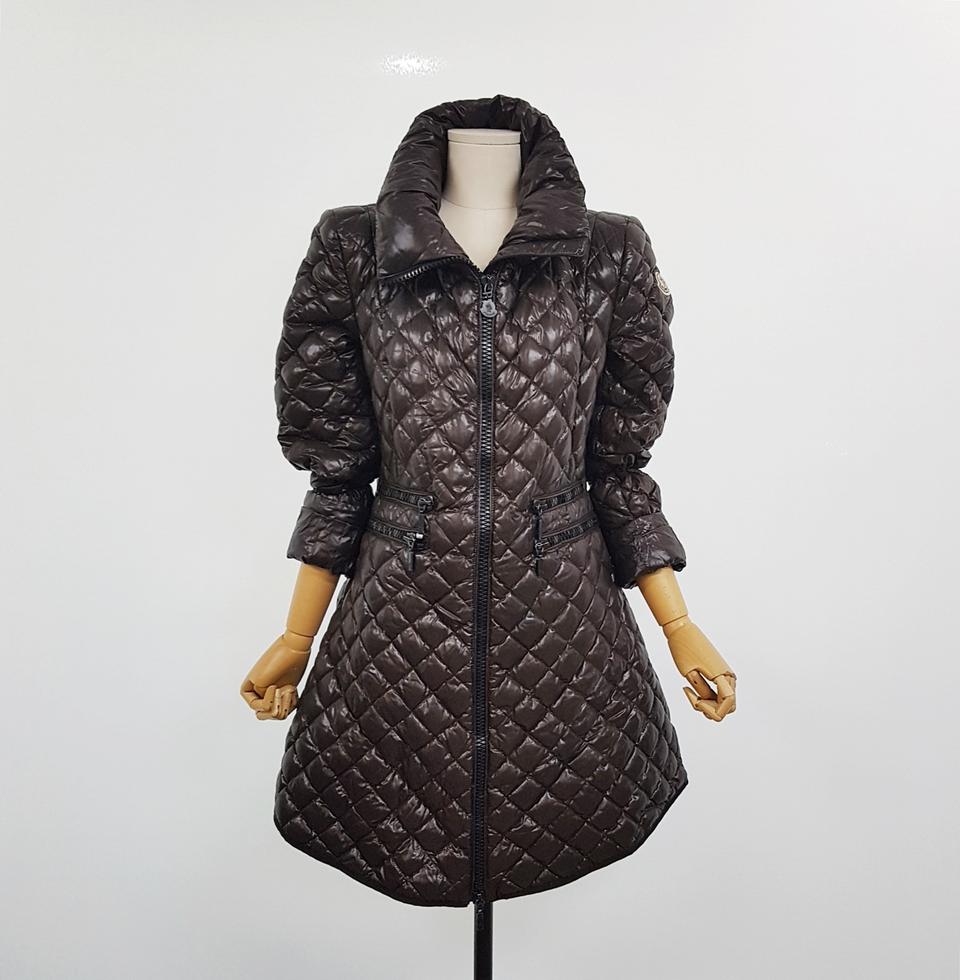 정품) 몽클레어 퀄팅 여성 롱 패딩