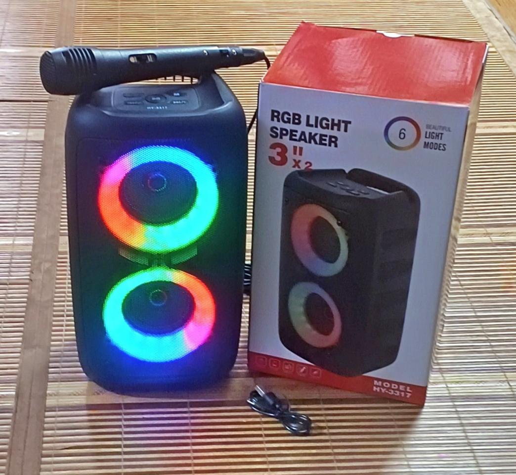 무선+마이크 스피커(새상품)