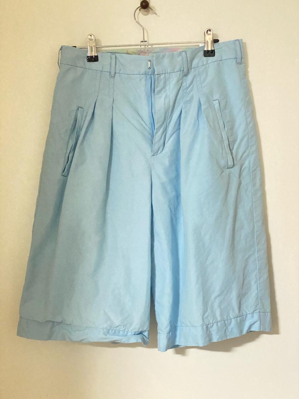 메종키츠네 Maison Kitsune 하늘색 여름 반바지 40