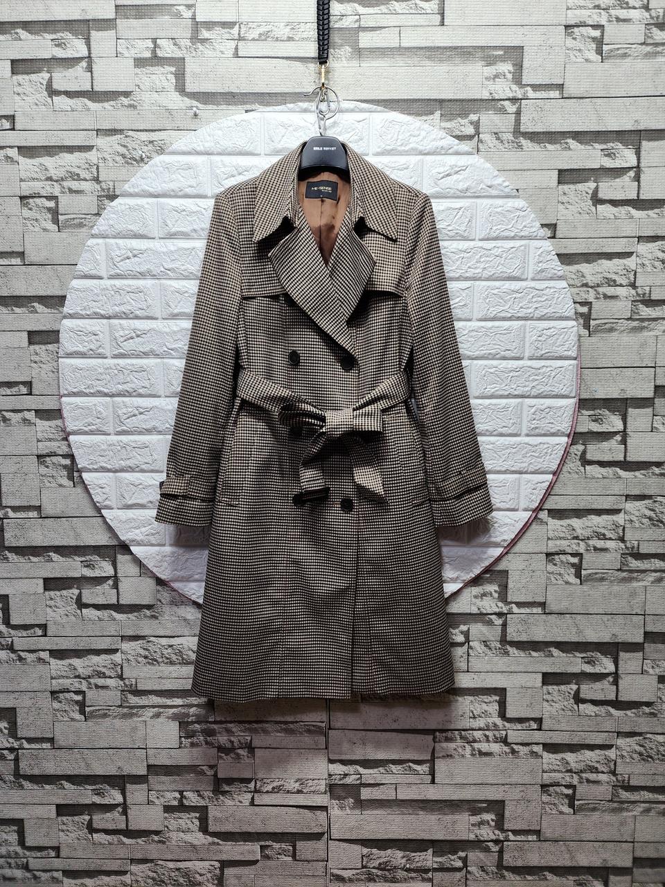 ME.SENSE미센스 체크 트랜츠코트 55