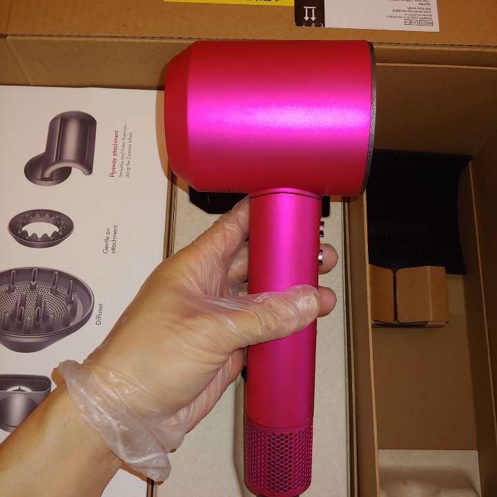 다*슨 슈퍼소닉 HD08 핑크 헤어드라이기 해외직구