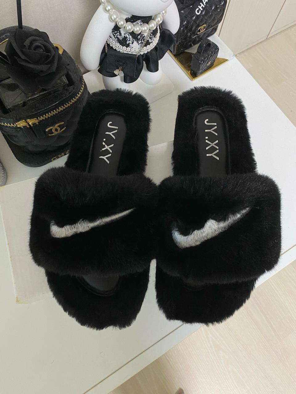 털슬리퍼240-245사이즈(새상품)