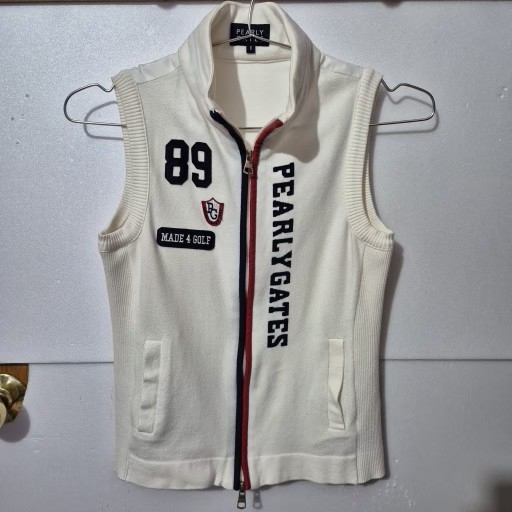 567 ) 정품 파리케이츠 한정판 방한 니트조끼 골프웨어