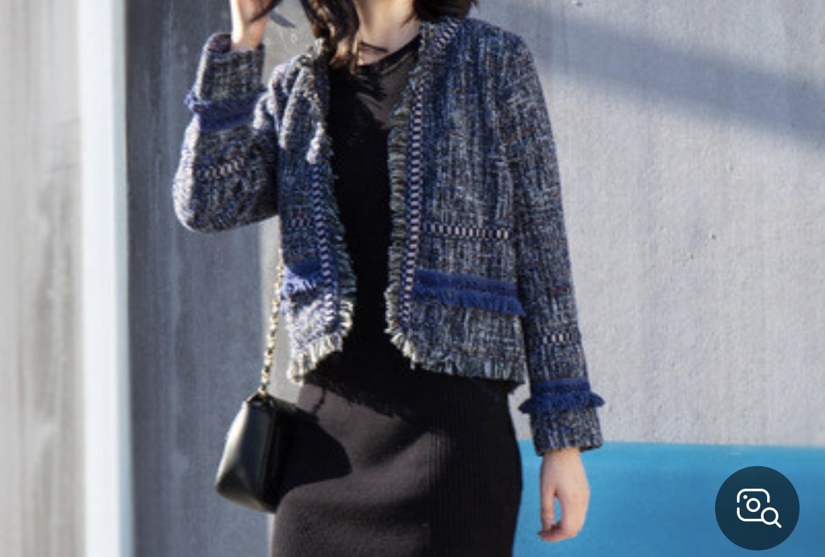 수입 수술 트위드자켓:)