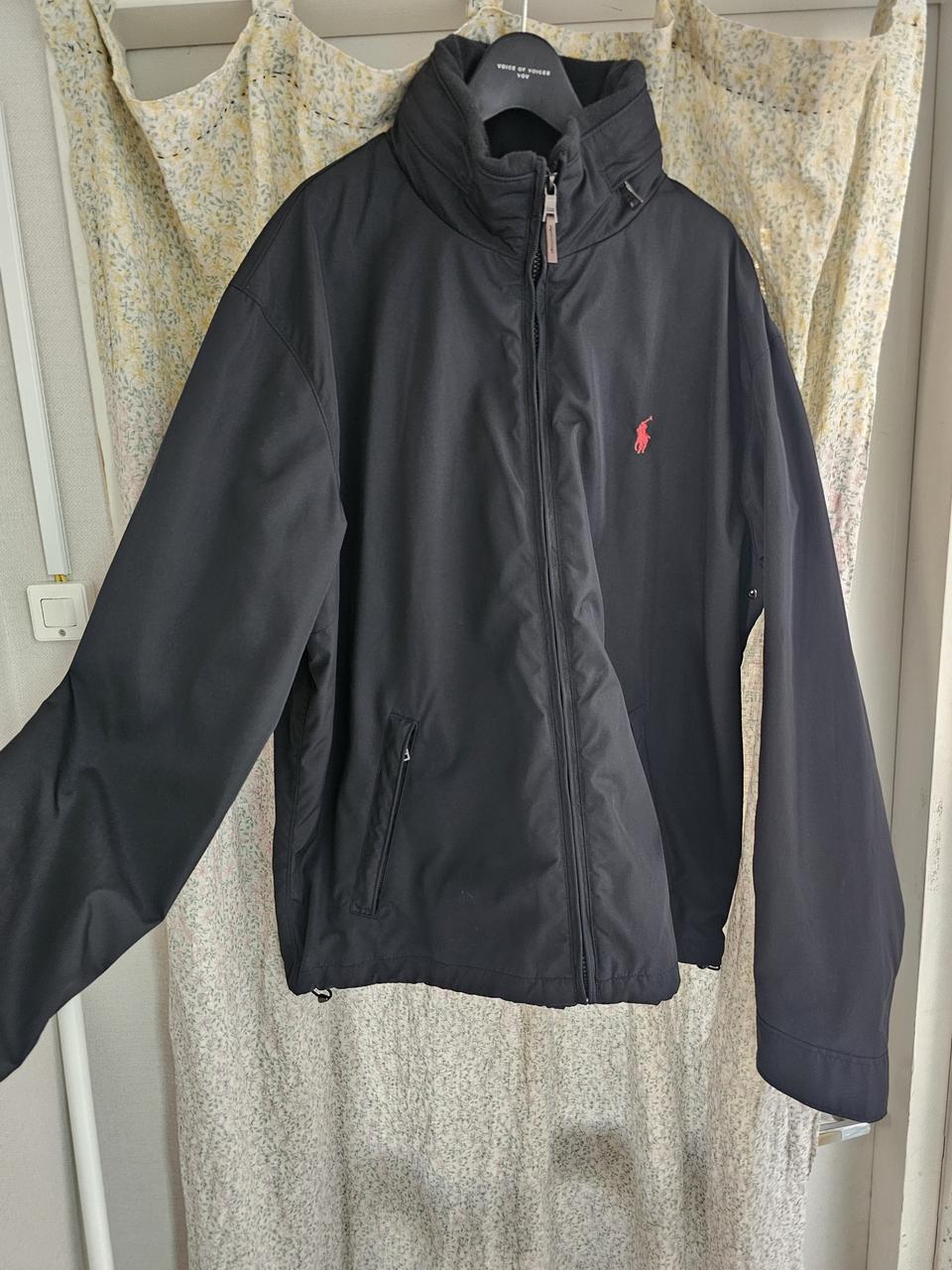 폴로 넥 모자점퍼