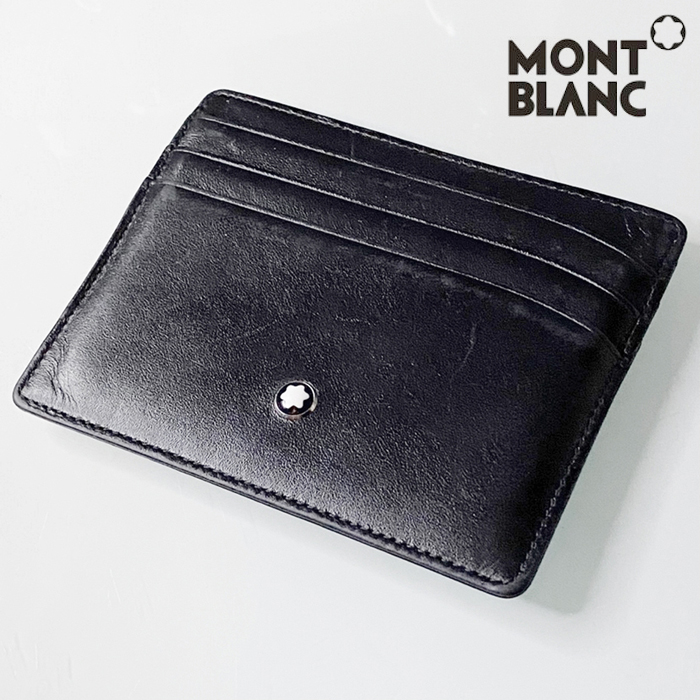 [정품]MONTBLANC 몽블랑 마이스터스튁 6CC 송아지가죽 카드지갑