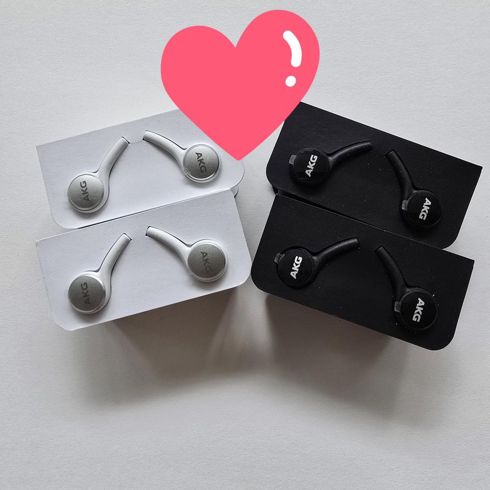 최신형 삼성정품 AKG c타입 유선 핸드폰 이어폰 파우치 라디오수신가능