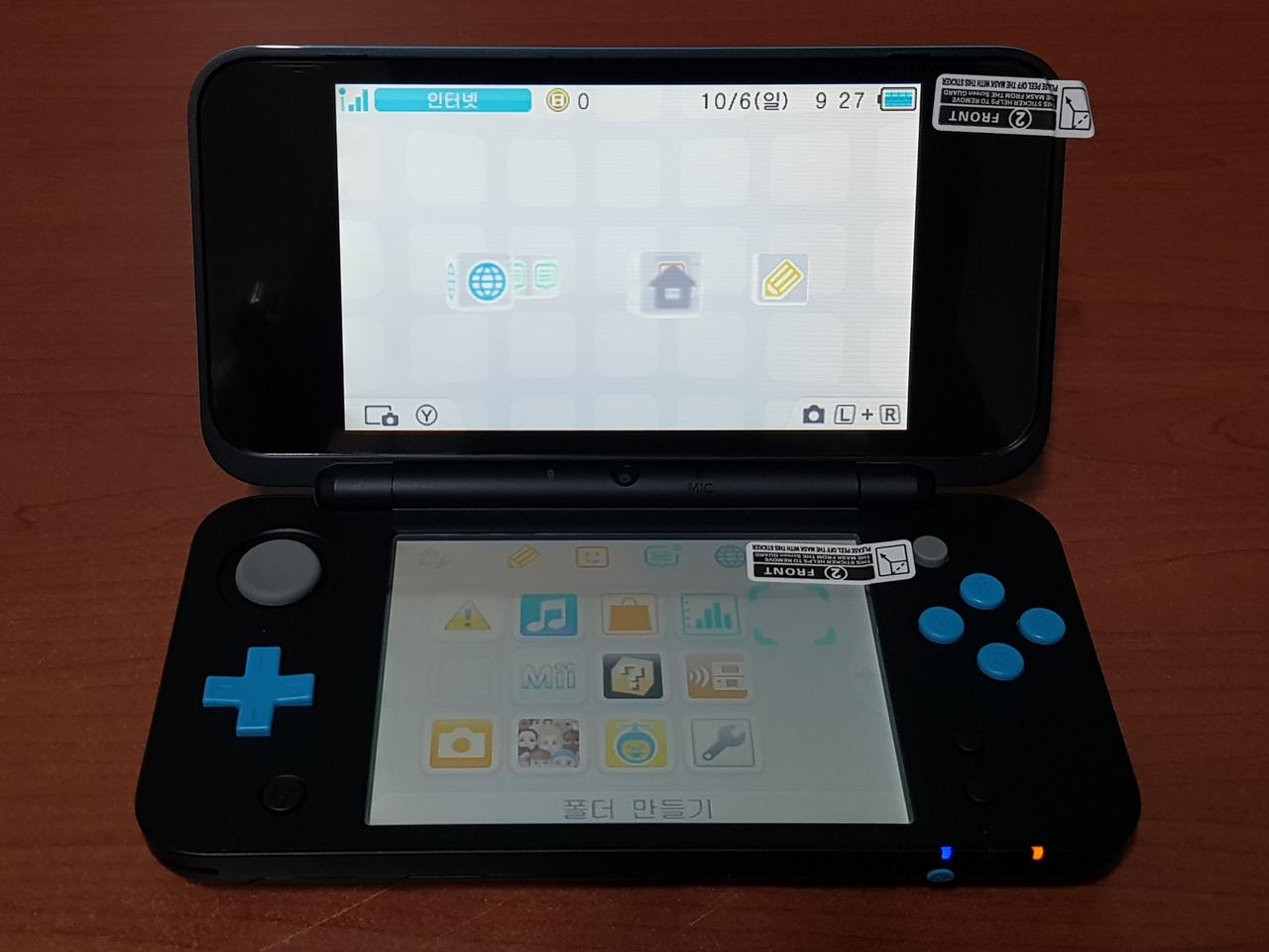 닌텐도 NEW 2DS XL 터콰이즈 x 블랙