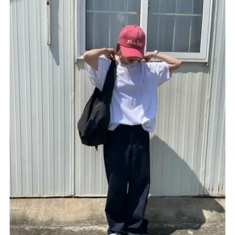 보부상 나일론 가방 빅숄더백 스트링백 크로스백