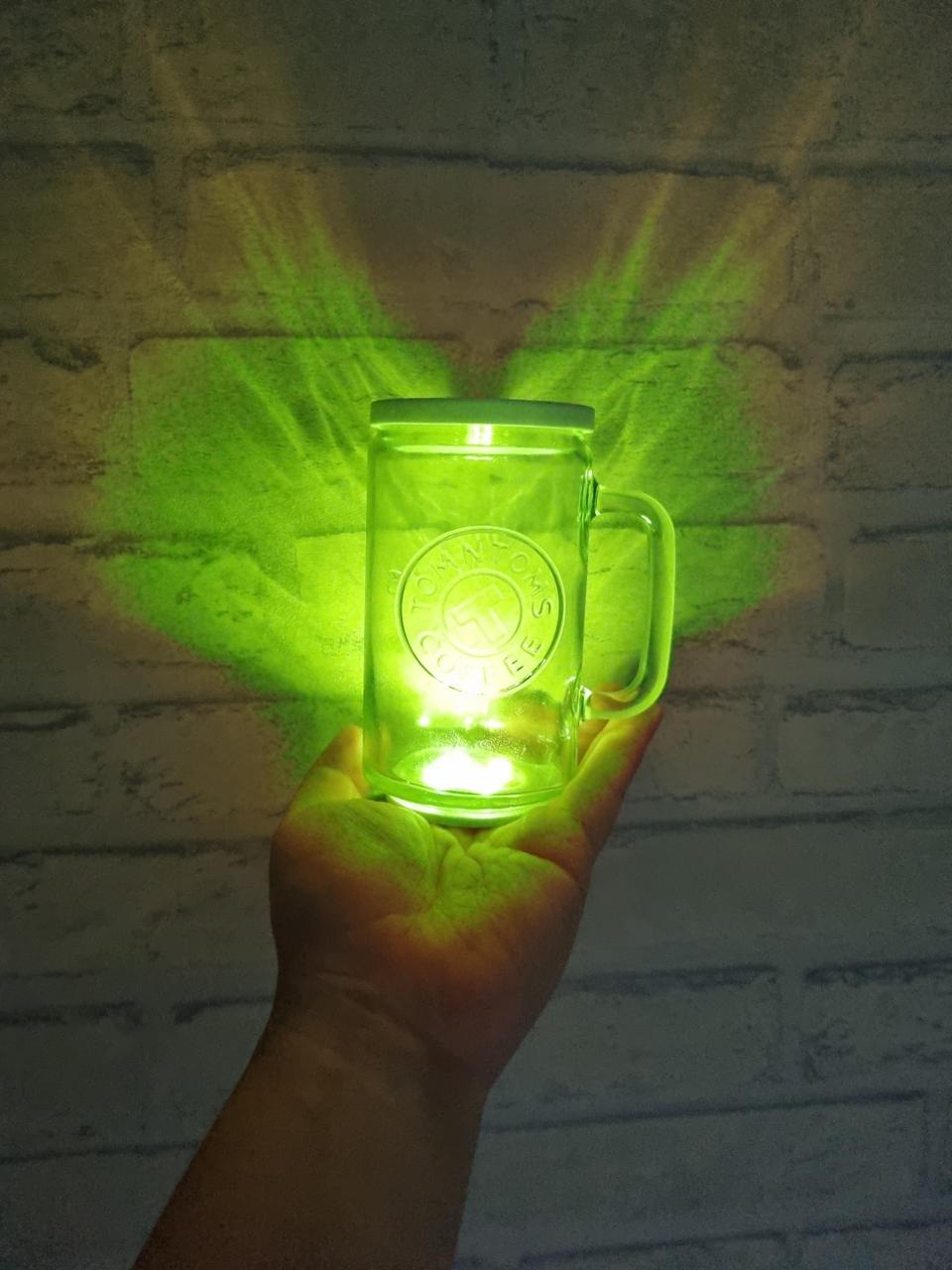 LED 탐앤탐스 머그컵