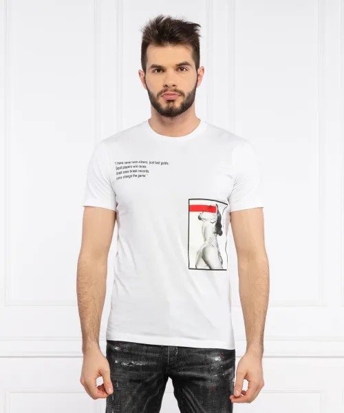 디스퀘어드2 한정판 즐라탄 아이콘 티셔츠 S79GC0025