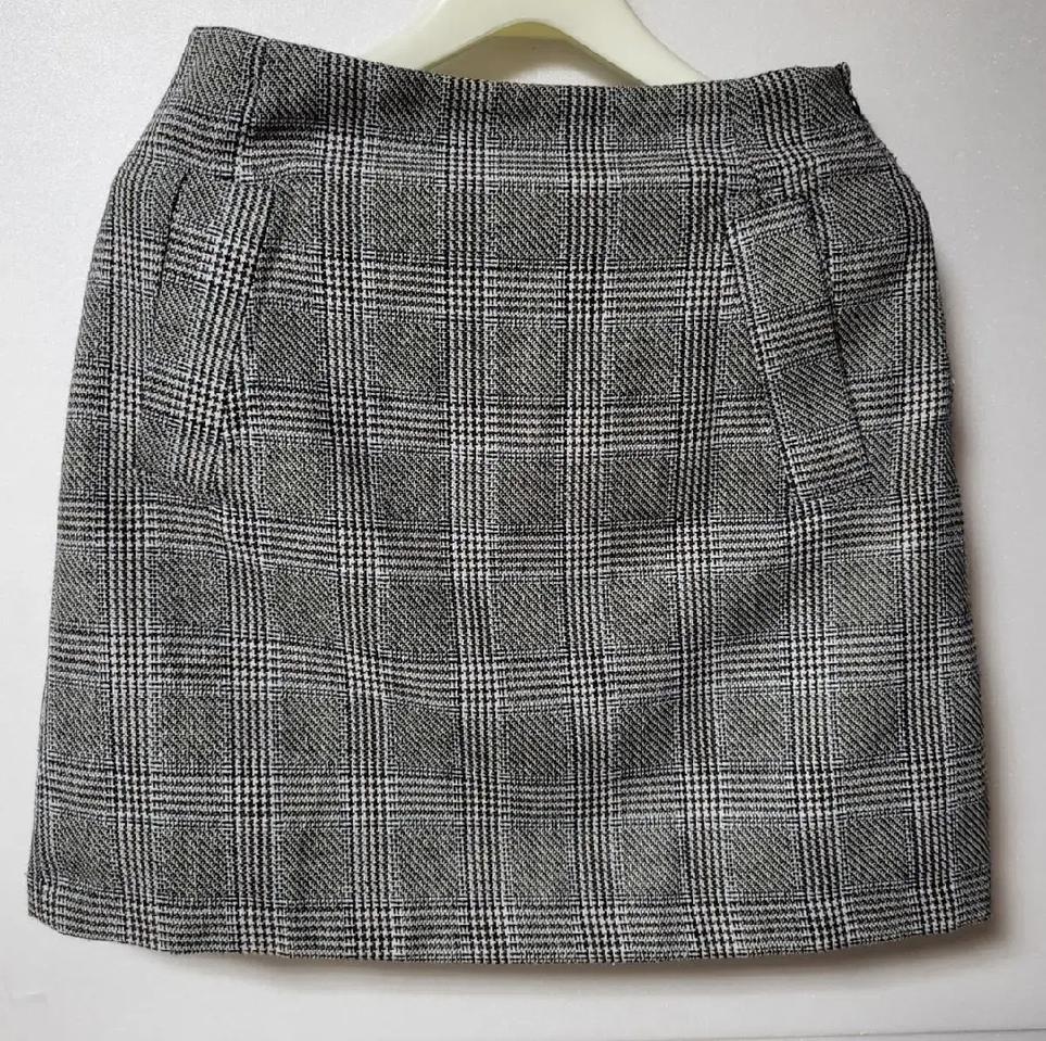 4019 ) 미쏘 포켓포인트 26 모혼방 스커트 오피스룩