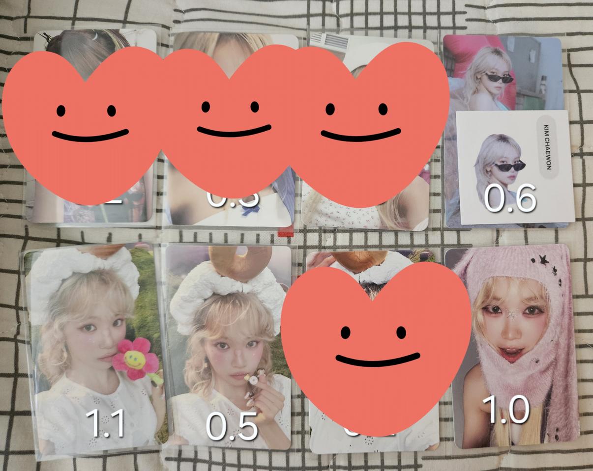 르세라핌 crazy 포카 양도합니다!