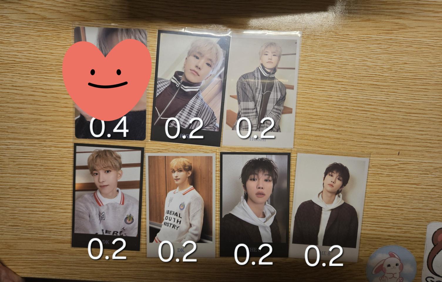 세븐틴 포카 양도합니다!