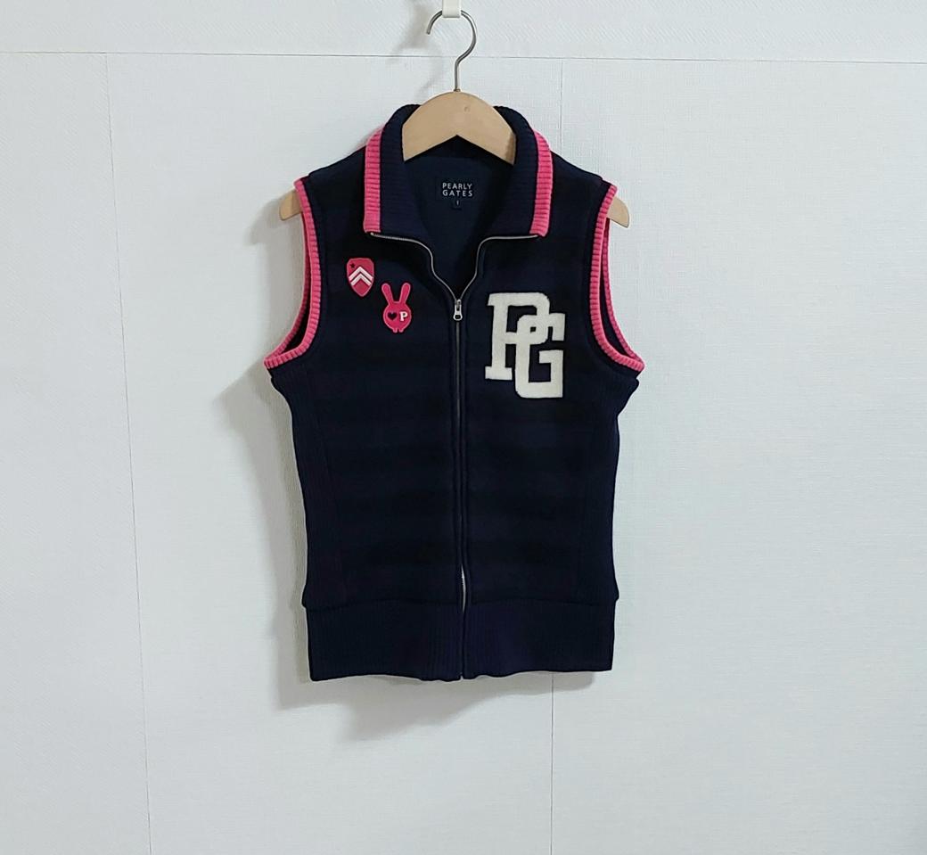 파리게이츠 집업 니트 베스트