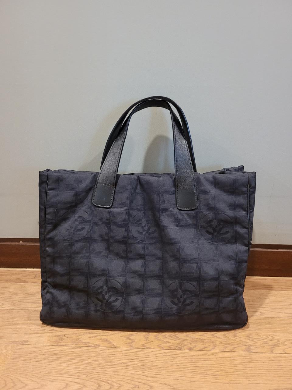 샤넬 나일론 토트백