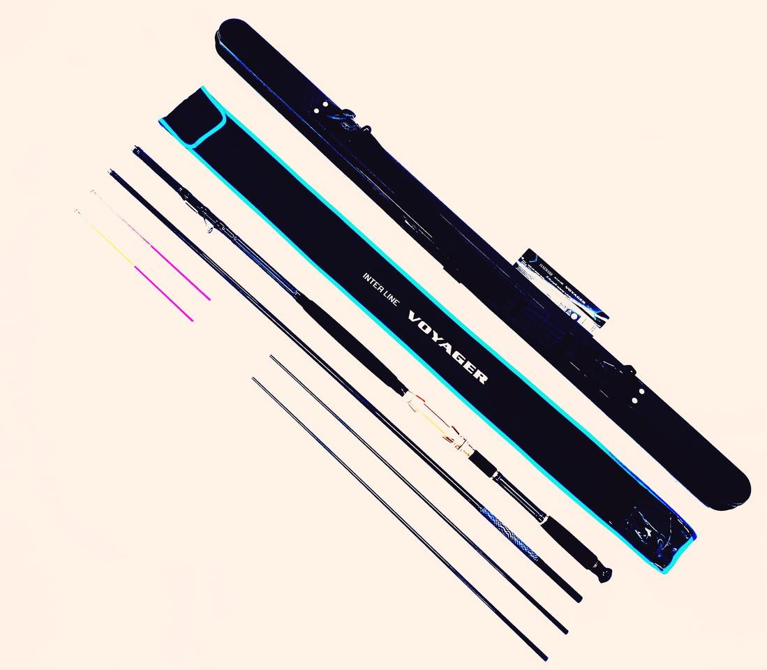 (455)해우 인터라인 열기선상낚시대150호-360+하드케이스가방